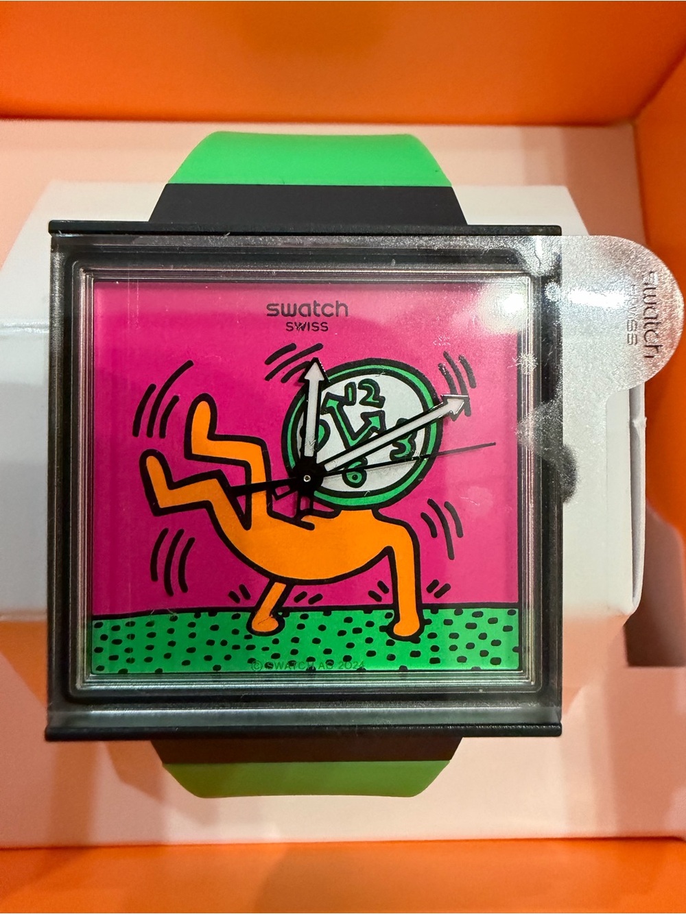 Swatch BREAKS OFF Keith Haring Break Free
Collection Watch 2024 New Box